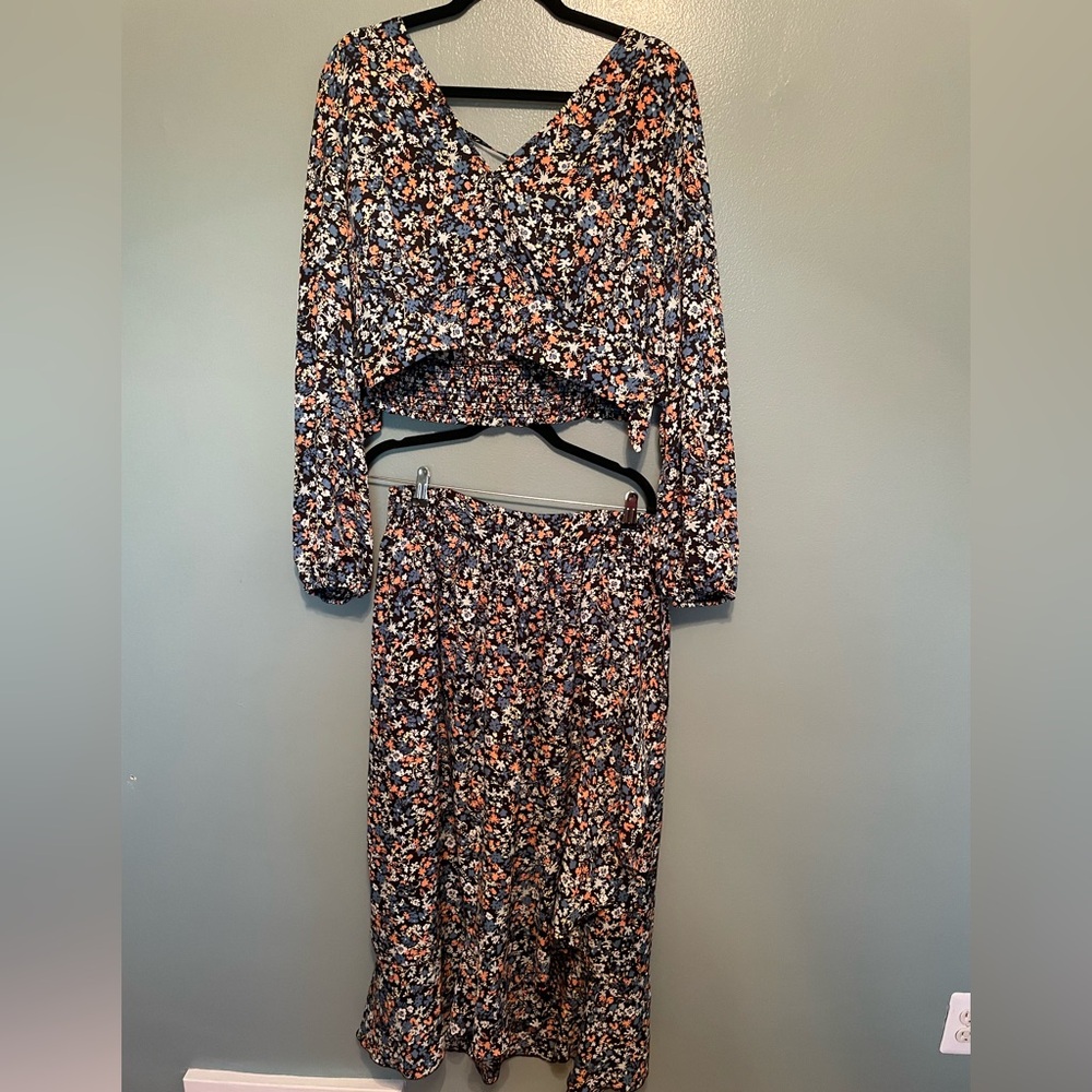 Floral Two-Piece Set